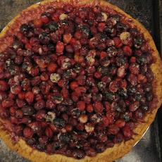 Cranberry Hazelnut Pie