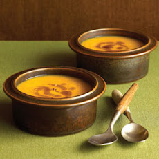 Spiced Pumpkin Soup with Ginger Browned Butter