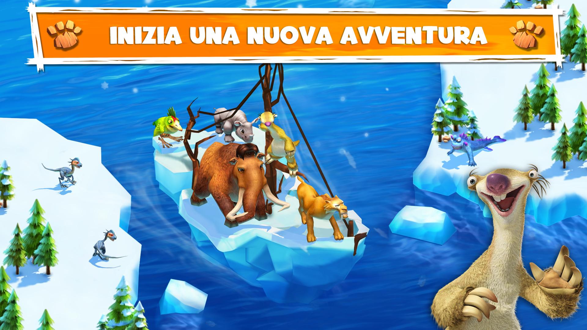 Android application Ice Age Adventures screenshort