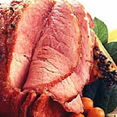 Peach Glazed Ham