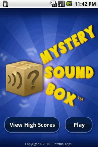 Mystery Sound Box