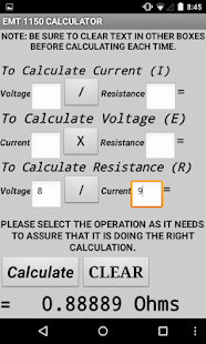 How to get EMT1150 Ohm's Law Calculator patch 660S apk for android