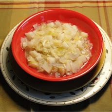 Savoy Cabbage Potato Soup