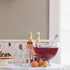 Cranberry, Tangerine, and Pomegranate Punch
