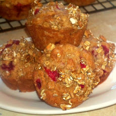 Cantaloupe Cranberry Muffins