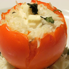 Greek Stuffed Tomatoes