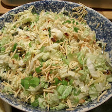 Oriental Cabbage Salad With Chicken