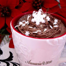 Peppermint Hot Chocolate With Whipped Cream