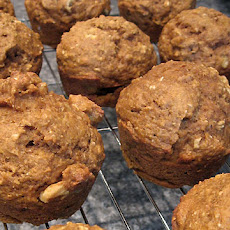 Healthy Pumpkin Banana Muffins