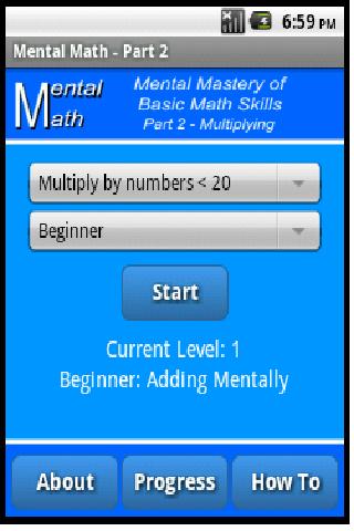 Mental Math - Multiplication