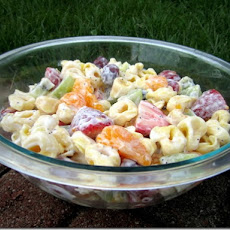 Creamy Fruit & Tortellini Salad