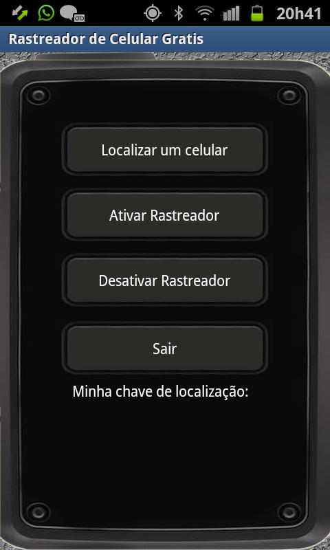 Android application Rastreador de Celular Gratis screenshort