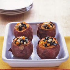 Savory Stuffed Sweet Potatoes