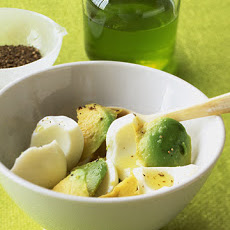 Hard-Boiled Egg Whites with Avocado