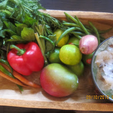 Thai Tiger Prawn vermicelli salad