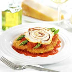 Chicken & Asparagus Parmesan