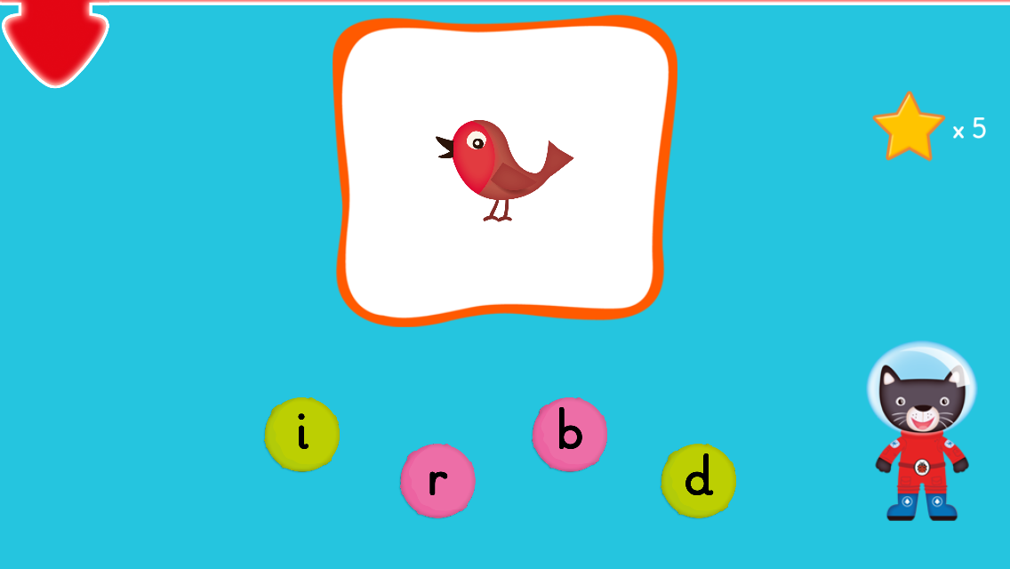 Android application Ladybird: Im Ready to Spell! screenshort