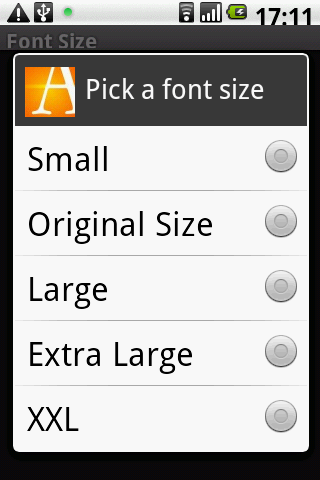 【免費工具App】Font Size (for root users)-APP點子