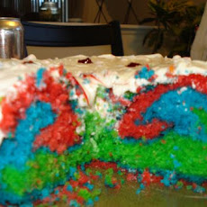 Tye Died Cake