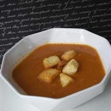 Roasted Red Pepper and Tomato Soup