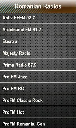 Romanian Radio Romanian Radios