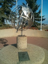 Globe Statue