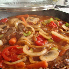 Lite Braised Round Steak