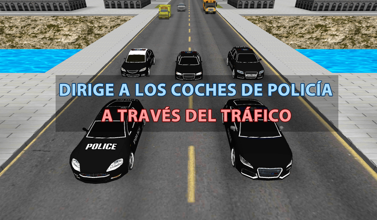 Android application Police Car Racer screenshort