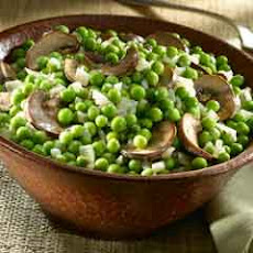 Stroganoff-style Peas & Mushrooms