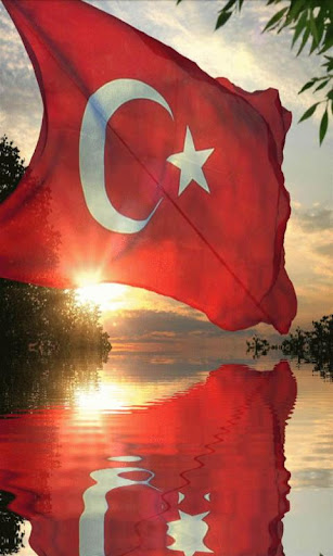 Şanlı Türk Bayrağı Hareketli