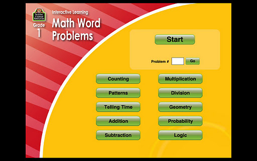 Math Word Problems Grade 1