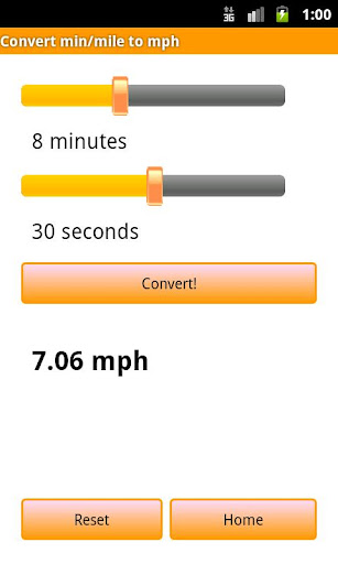 Run Speed Converter