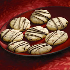 Cherry Chocolate Shortbread Cookies