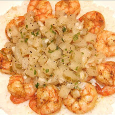 Curried Shrimp With Pineapple Salsa