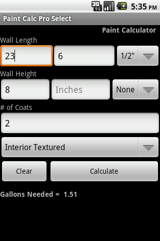 【免費生產應用App】Paint Calc Pro Select-APP點子