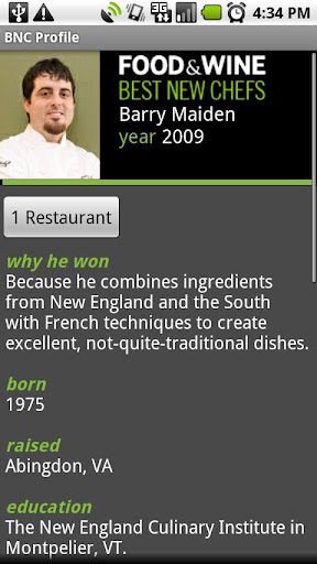 【免費生活App】Best New Chefs-APP點子