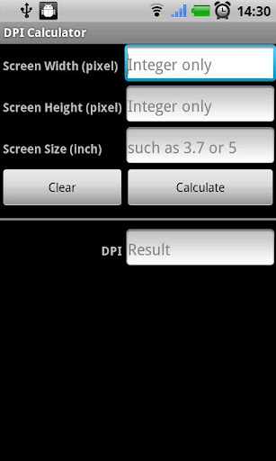 DPI Calculator