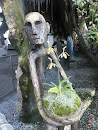 Human Plant Holder Sculpture