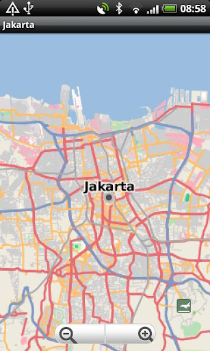 Jakarta Street Map