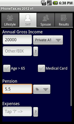 【免費財經App】PhoneTax.eu Eire TaxCalc 2015-APP點子