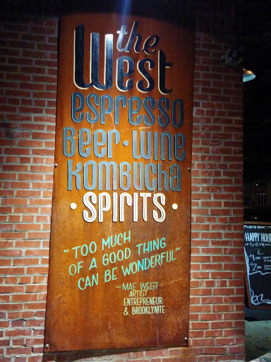 The West Painted Sign