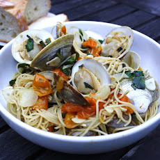 Little Neck Clams with Sungold Tomatoes