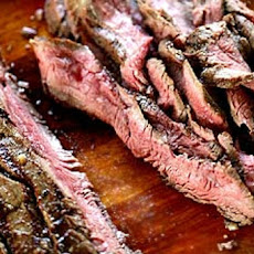 Grilled Flank Steak with Rosemary