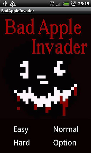 Bad Apple Invader