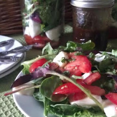 Fresh Mozzarella & Tomato Salad With Balsamic Vinaigrette