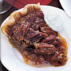 Pecan-Fig Pie with Brandied Whipped Cream