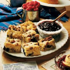 Blueberry-Sausage Breakfast Cake