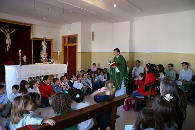 Misa del Domingo 26 de octubre de 2008 en el Colegio Veracruz