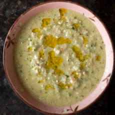 Chilled Spanish White Gazpacho from 'Flour, Too'