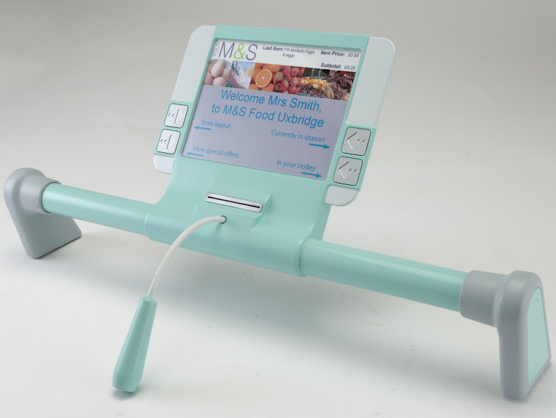 RFID Shopping Trolley Model